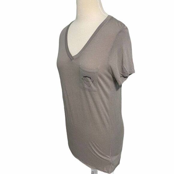 Michelle By Comune Zodiac T-Shirt Capricorn Astrology Sign Short Tee Medium Grey - Picture 10 of 11